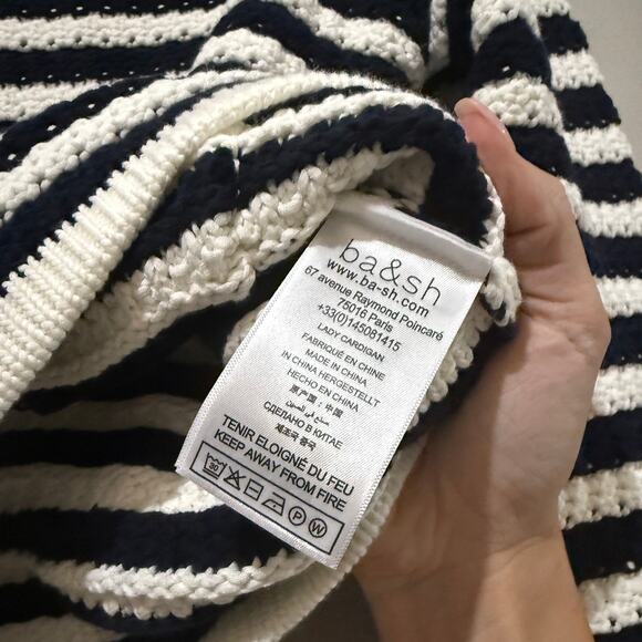 New BA&SH Gaspard Cardigan Sweater - Picture 6 of 8